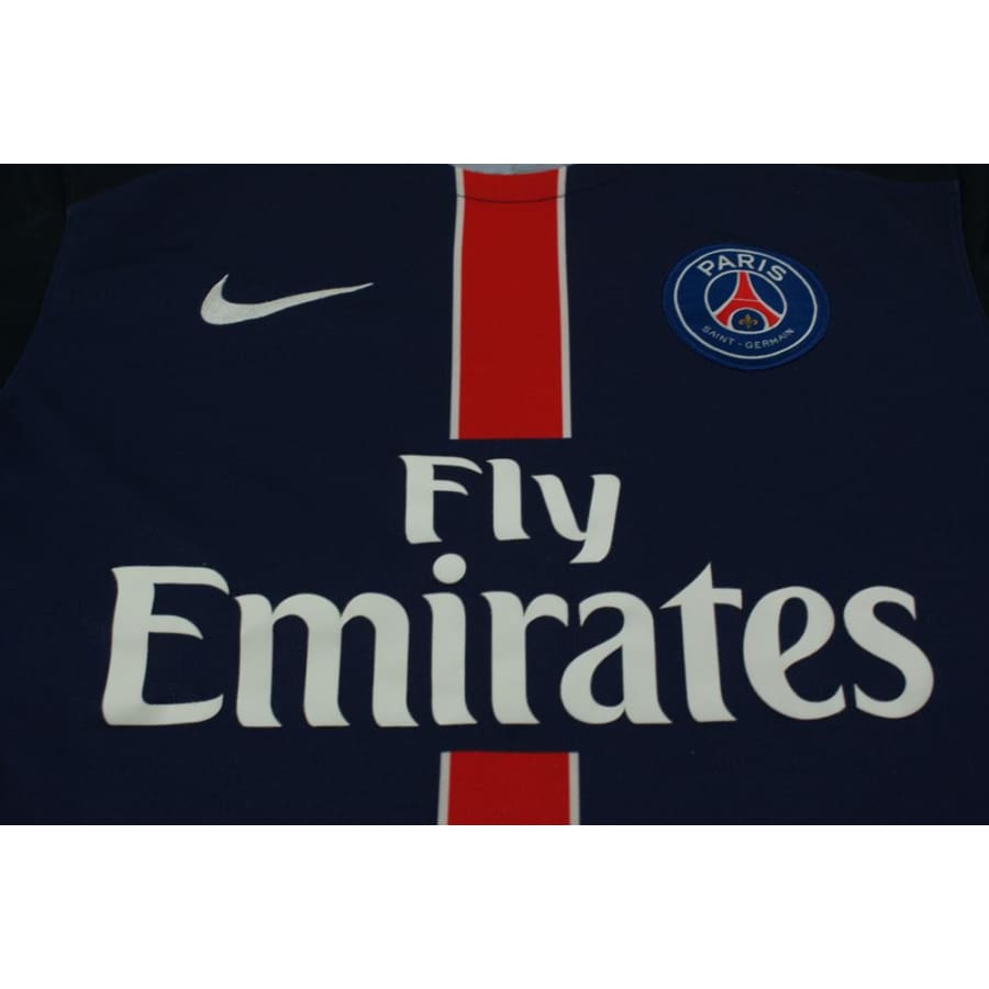 Maillot de football vintage domicile Paris Saint-Germain N°11 MATHIS 2015-2016 - Nike - Paris Saint-Germain
