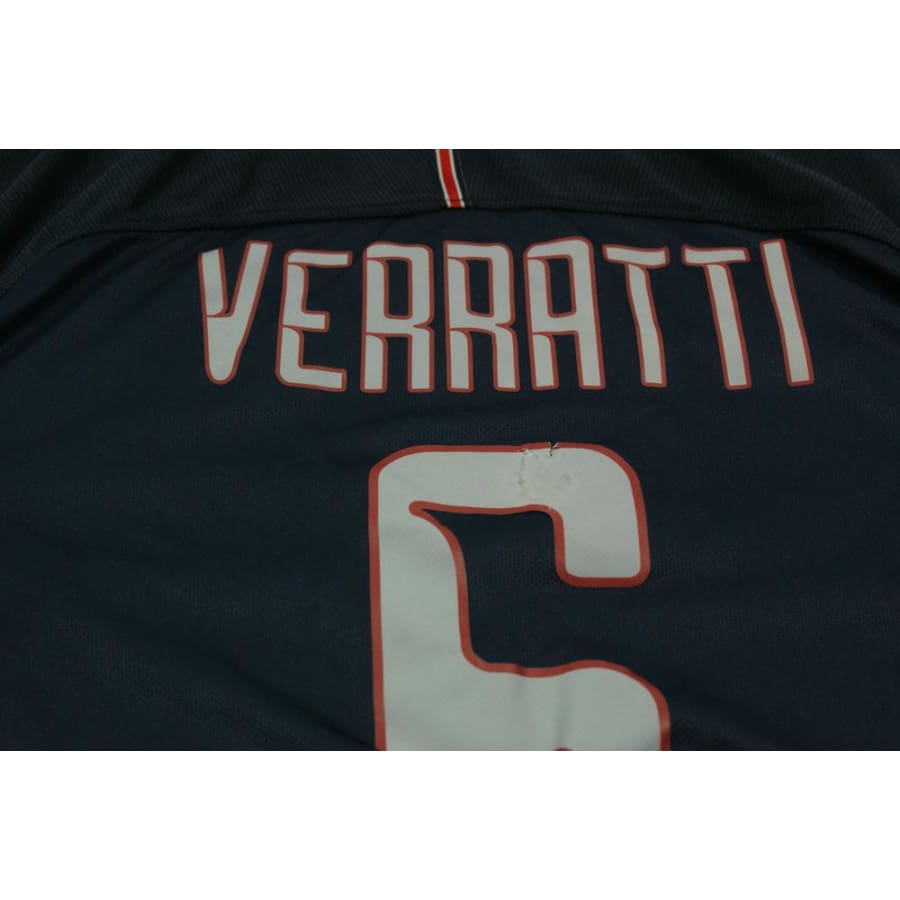 Maillot de football vintage domicile Paris Saint-Germain N°6 VERRATTI 2016-2017 - Nike - Paris Saint-Germain