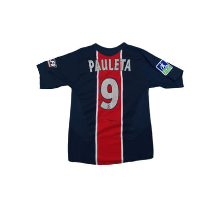 Maillot de football vintage domicile Paris Saint-Germain N°9 PAULETA 2005-2006 - Nike - Paris Saint-Germain