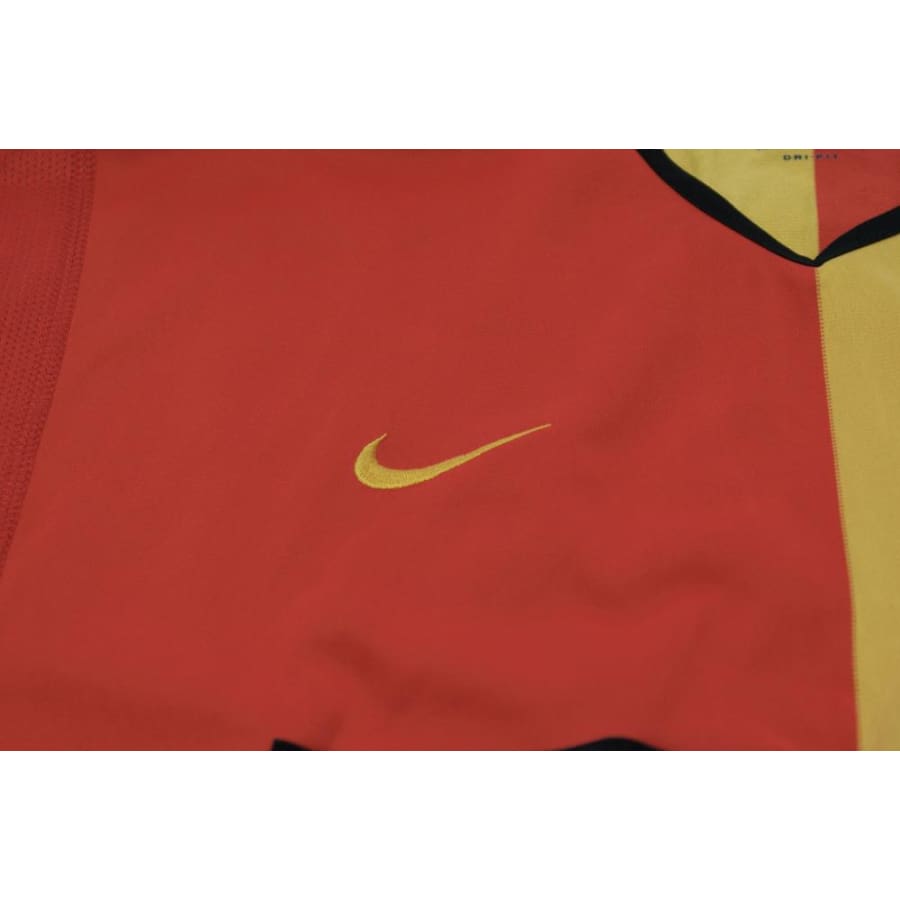 Maillot de football vintage domicile RC Lens N°11 DIOUF 2001-2002 - Nike - RC Lens