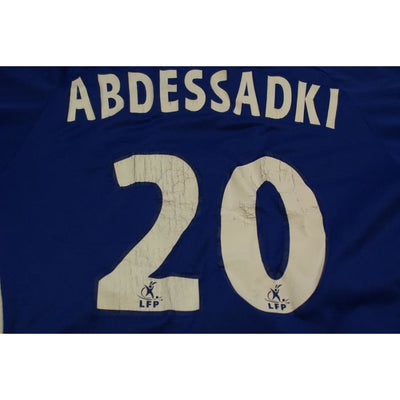 Maillot de football vintage domicile RC Strasbourg N°20 Abdessadki 2004-2005 - Adidas - RC Strasbourg Alsace