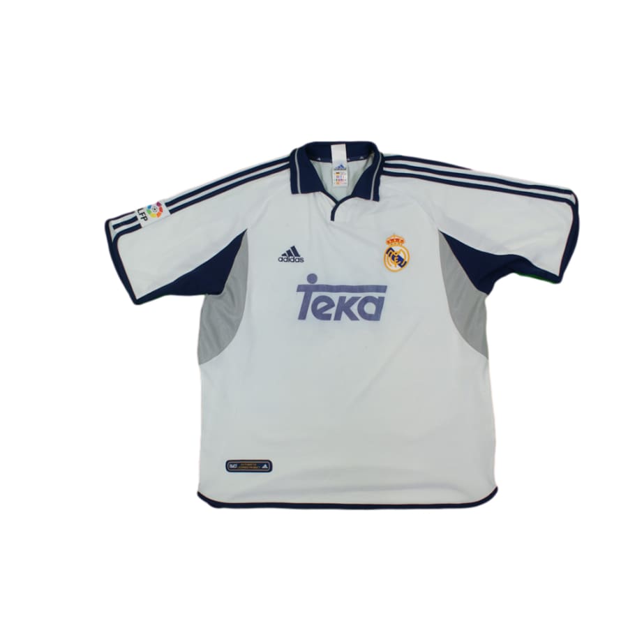 Maillot de football vintage domicile Real Madrid CF 2000-2001 - Adidas - Real Madrid
