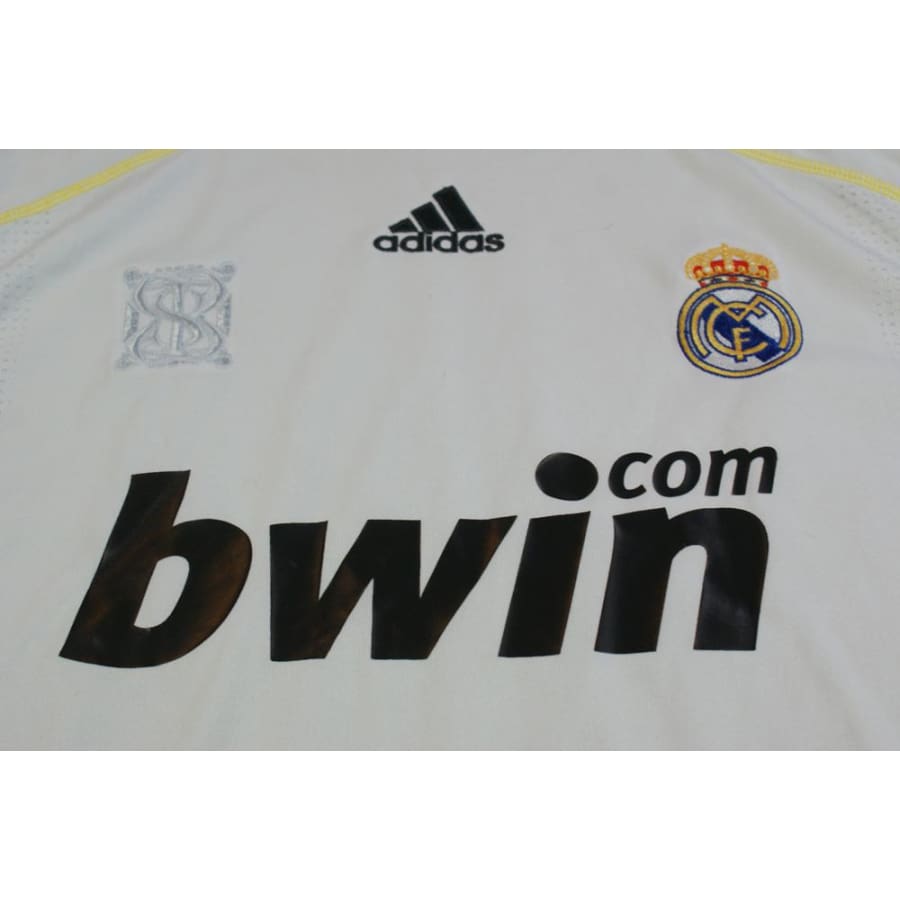 Maillot de football vintage domicile Real Madrid CF 2009-2010 - Adidas - Real Madrid