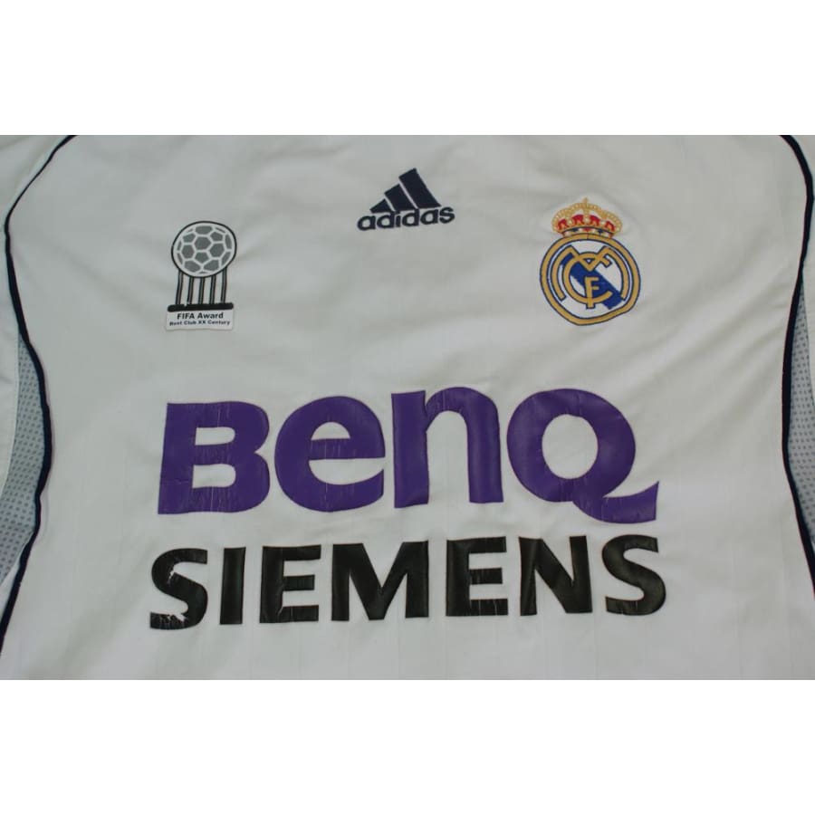 Maillot de football vintage domicile Real Madrid CF N°20 HIGUAIN 2006-2007 - Adidas - Real Madrid