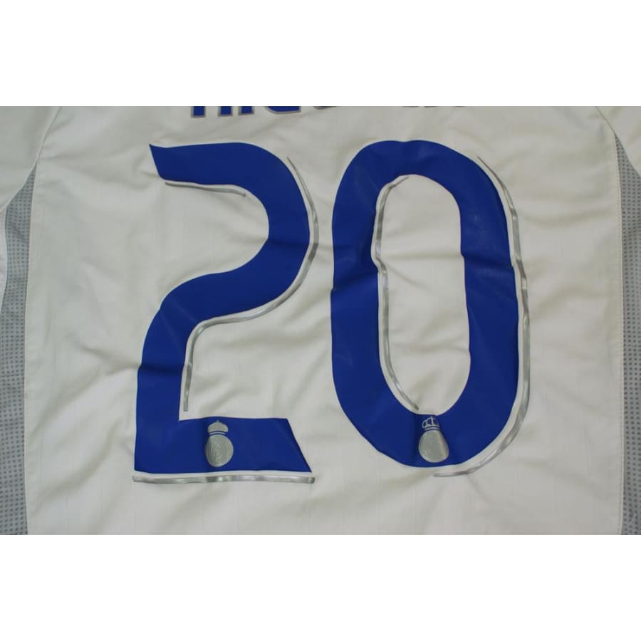 Maillot de football vintage domicile Real Madrid CF N°20 HIGUAIN 2006-2007 - Adidas - Real Madrid