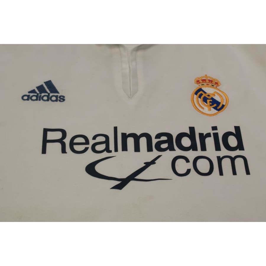 Maillot de football vintage domicile Real Madrid CF N°23 GEORG 2001-2002 - Adidas - Real Madrid