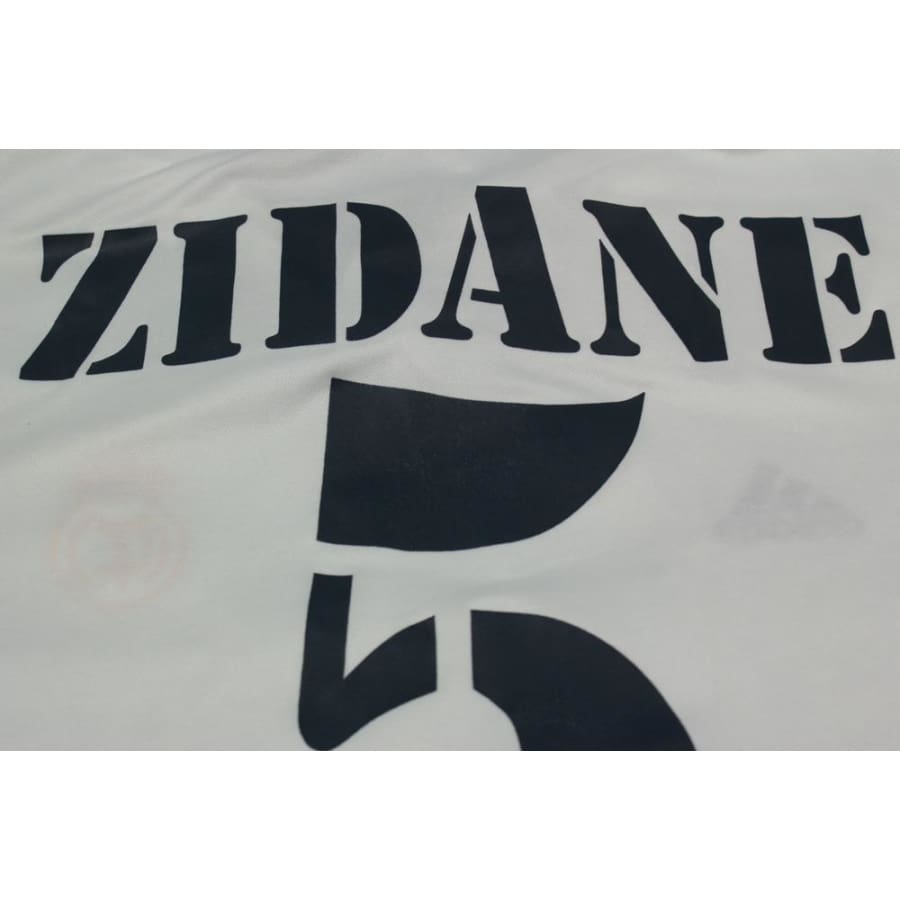 Maillot de football vintage domicile Real Madrid CF N°5 ZIDANE 2002-2003 - Adidas - Real Madrid