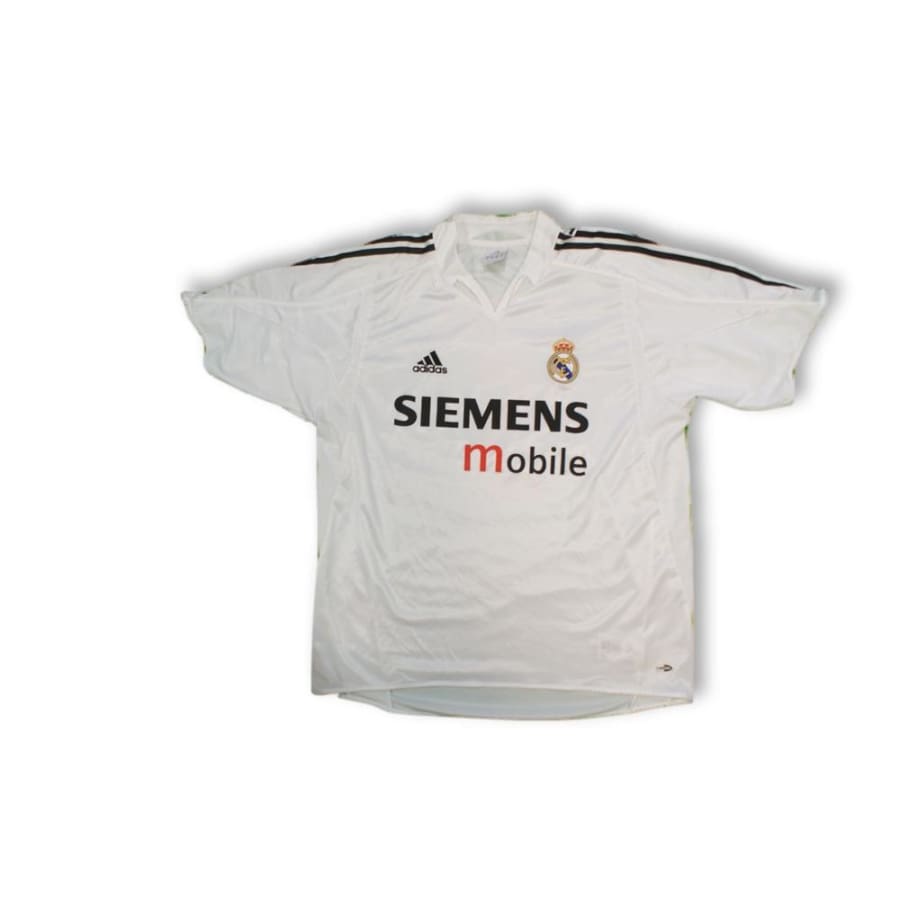 Maillot de football vintage domicile Real Madrid CF N°5 ZIDANE 2003-2004 - Adidas - Real Madrid