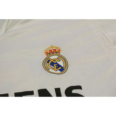 Maillot de football vintage domicile Real Madrid CF N°5 ZIDANE 2003-2004 - Adidas - Real Madrid