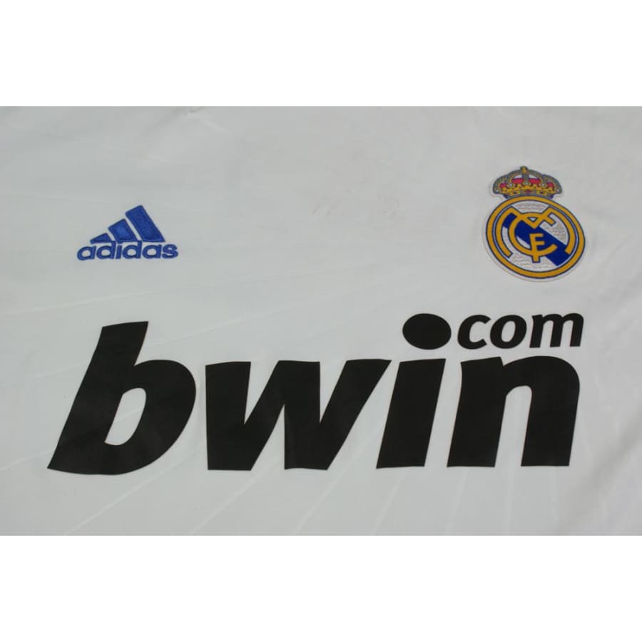Maillot de football vintage domicile Real Madrid CF N°7 RONALDO 2010-2011 - Adidas - Real Madrid