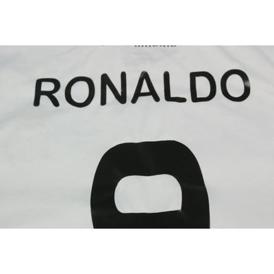 Maillot de football vintage domicile Real Madrid CF N°9 RONALDO 2009-2010 - Adidas - Real Madrid