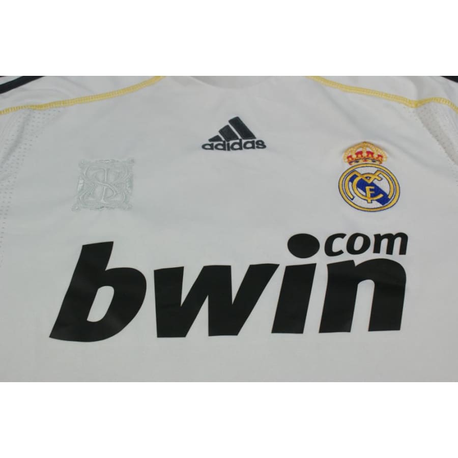 Maillot de football vintage domicile Real Madrid CF N°9 RONALDO 2009-2010 - Adidas - Real Madrid