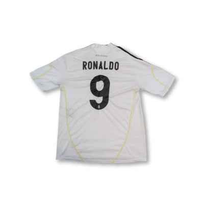 Maillot de football vintage domicile Real Madrid CF N°9 RONALDO 2009-2010 - Adidas - Real Madrid