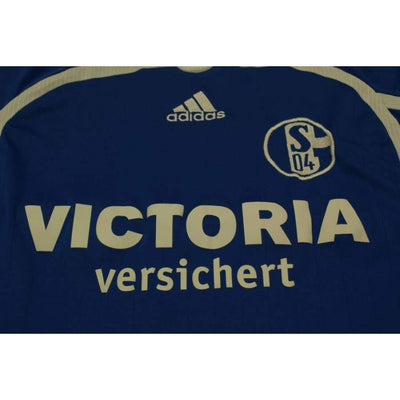 Maillot de football vintage domicile Schalke 04 2007-2008 - Adidas - Autres championnats