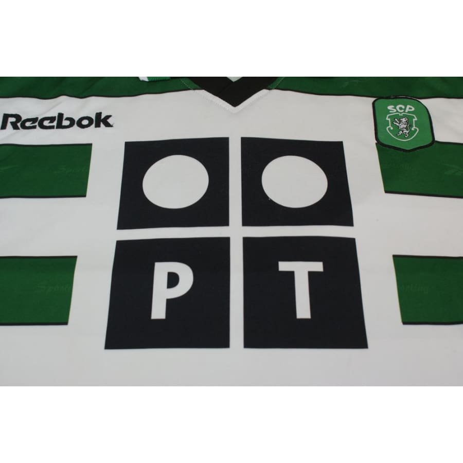 Maillot de football vintage domicile Sporting Portugal 2000-2001 - Reebok - Sporting Clube de Portugal