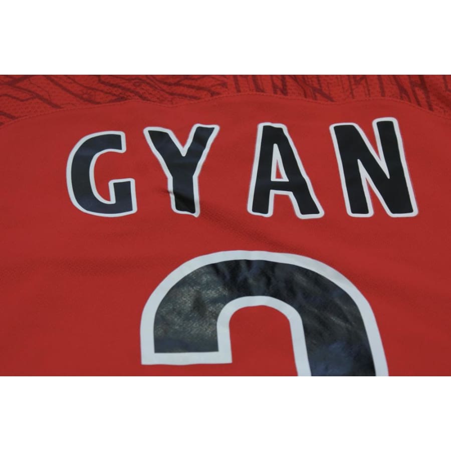 Maillot de football vintage domicile Stade Rennais FC N°3 GYAN 2009-2010 - Puma - Stade Rennais FC