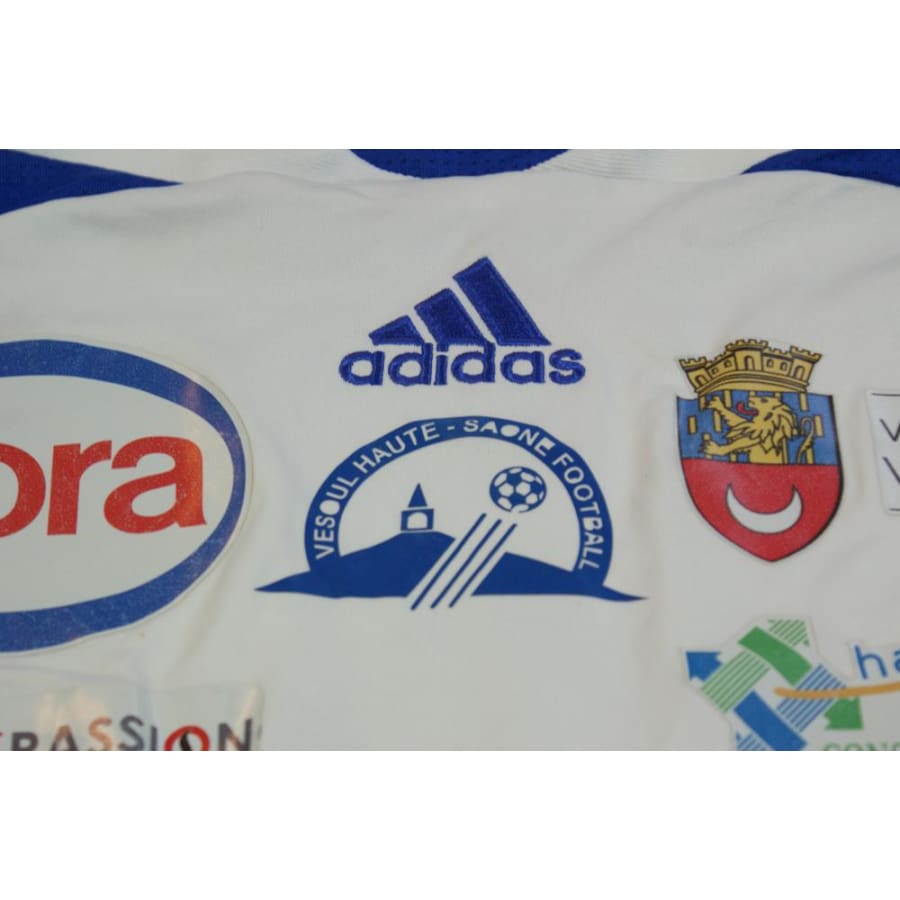 Maillot de football vintage domicile Ville de Vesoul N°3 2007-2008 - Adidas - Autres championnats