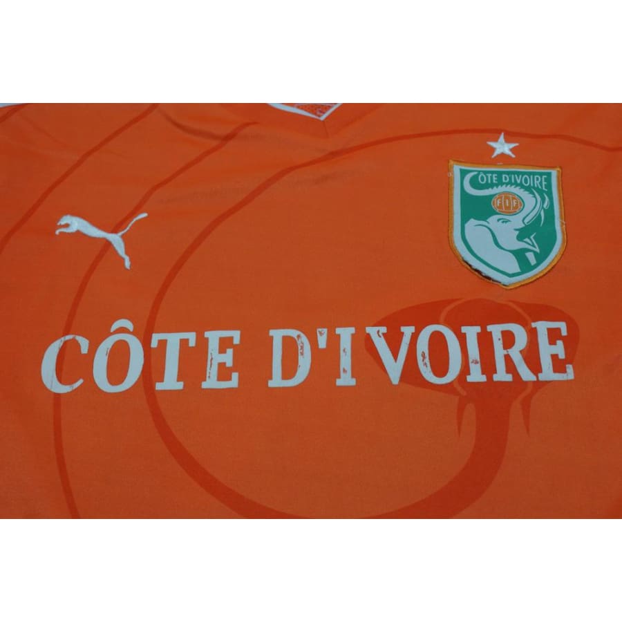 Maillot de football vintage entraînement équipe de Côte d’Ivoire années 2000 - Puma - Côte d’Ivoire