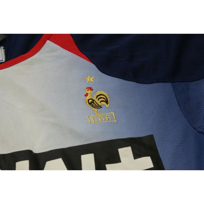 Maillot de football vintage entraînement Equipe de France 2002-2003 - Adidas - Equipe de France