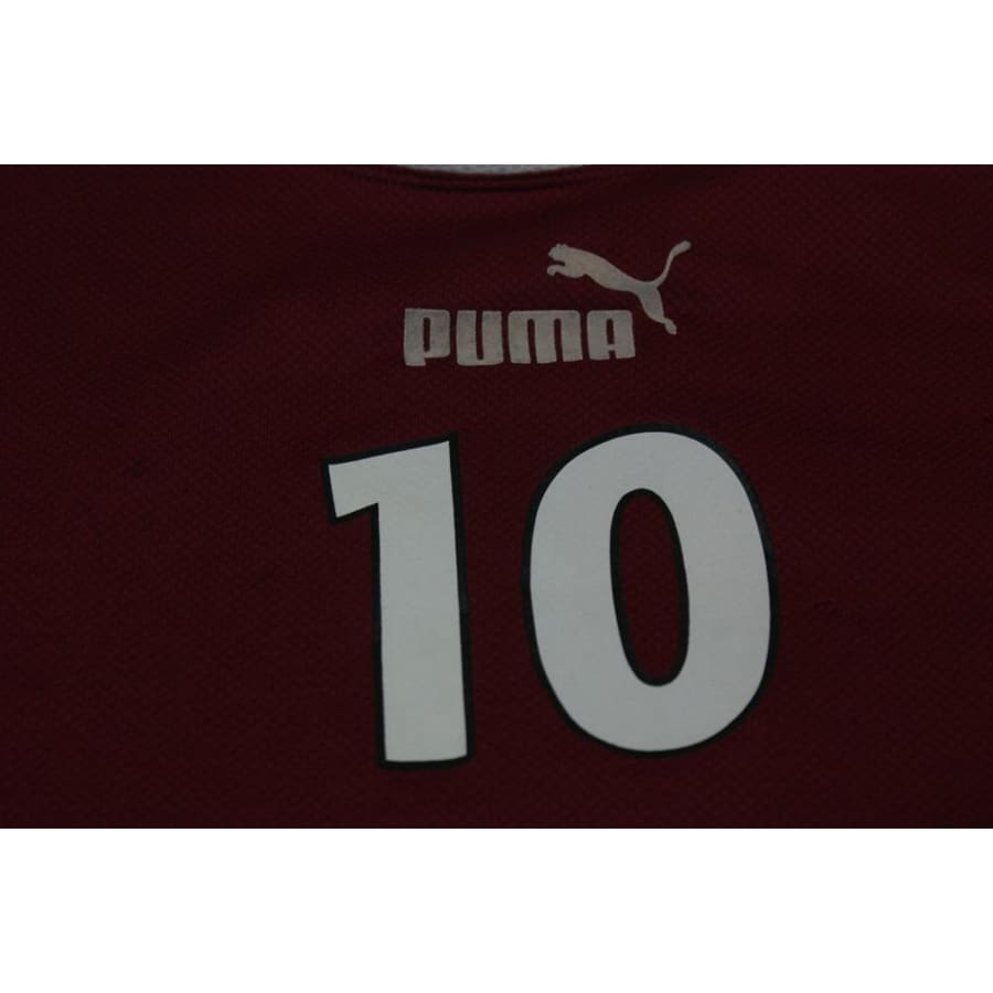 Maillot de football vintage entraînement FC Metz N°10 années 2000 - Puma - FC Metz