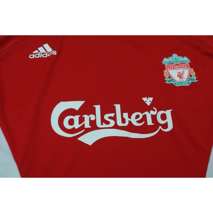 Maillot de football vintage entraînement Liverpool FC années 2000 - Adidas - FC Liverpool
