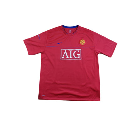 Maillot de football vintage entraînement Manchester United années 2000 - Nike - Manchester United