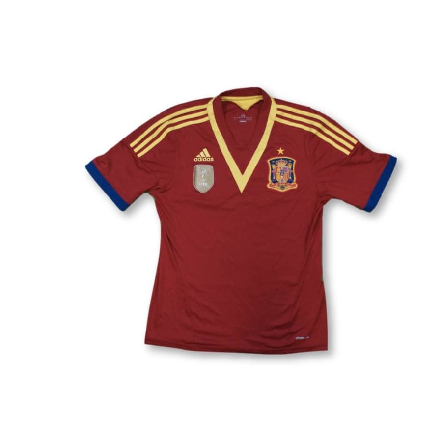 Maillot de football vintage équipe dEspagne N°15 RAMOS 2013-2014 - Adidas - Espagne