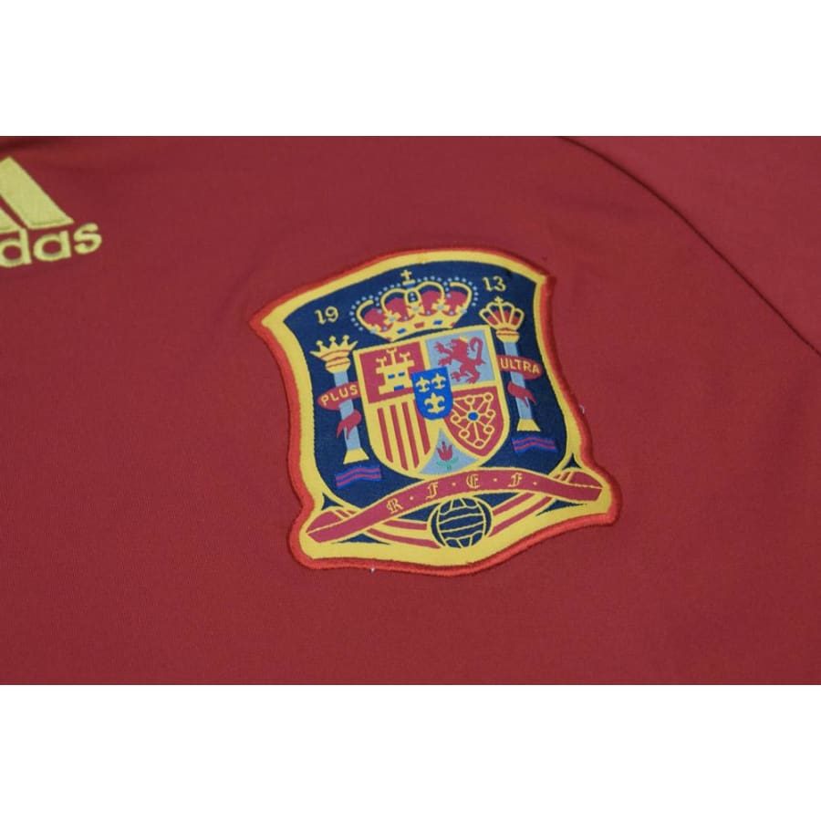 Maillot de football vintage équipe dEspagne N°9 TORRES 2009-2010 - Adidas - Espagne