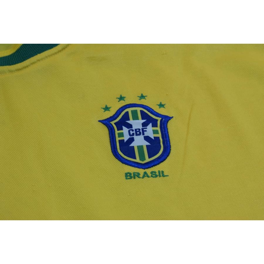 Maillot de football vintage équipe du Brésil 1998-1999 - Nike - Brésil