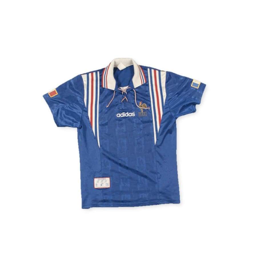 Maillot de football vintage équipe de France 1996-1997 - Adidas - Equipe de France