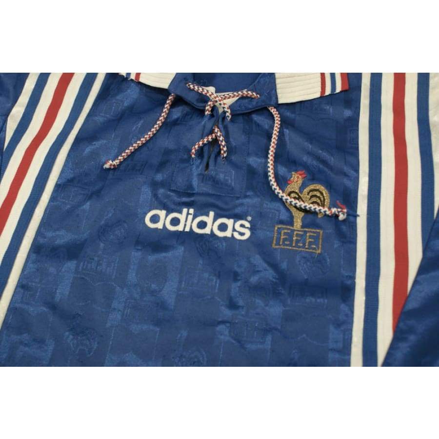 Maillot de football vintage équipe de France 1996-1997 - Adidas - Equipe de France
