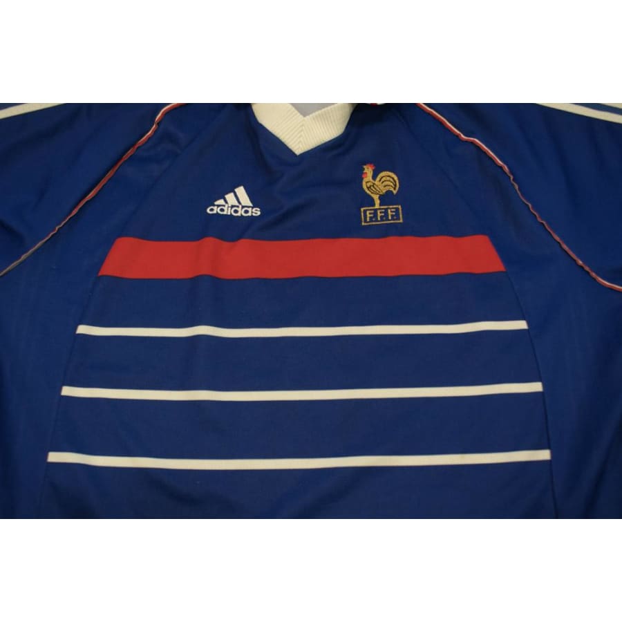 Maillot de football vintage Equipe de France 1998-1999 - Adidas - Equipe de France