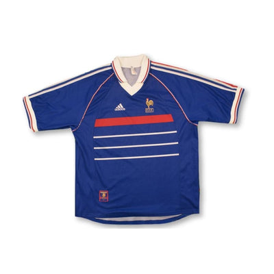 Maillot de football vintage Equipe de France 1998-1999 - Adidas - Equipe de France