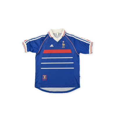 Maillot de football vintage équipe de France 1998 - Adidas - Equipe de France