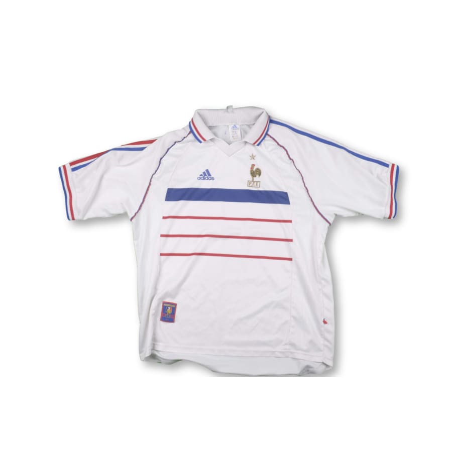 Maillot de football vintage Equipe de France 1999-2000 - Adidas - Equipe de France