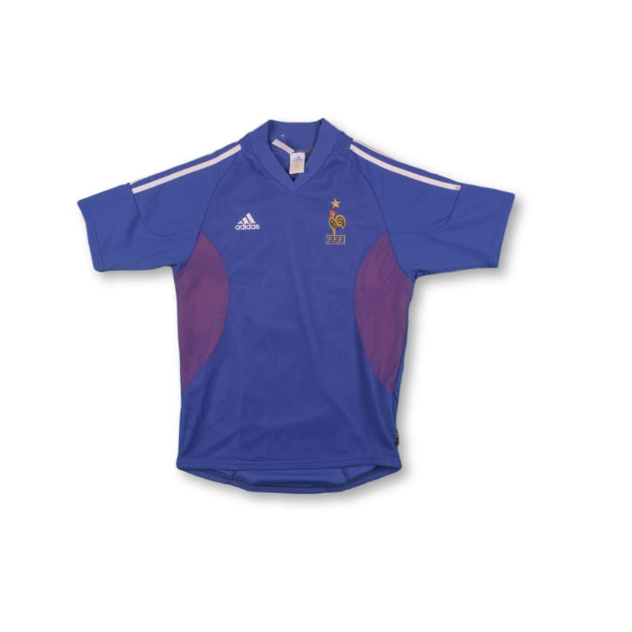 Maillot de football vintage Equipe de France 2002-2003 - Adidas - Equipe de France