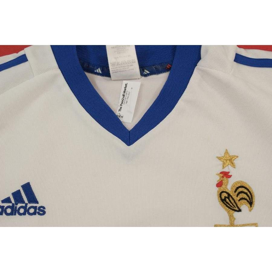 Maillot de football vintage Equipe de France 2002-2003 - Adidas - Equipe de France