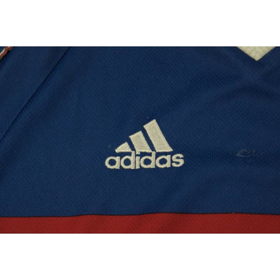 Maillot de football vintage Equipe de France dédicace BARTHEZ 1998-1999 - Adidas - Equipe de France