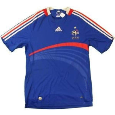 Maillot de football vintage équipe de France 2008-2009 - Adidas - Equipe de France