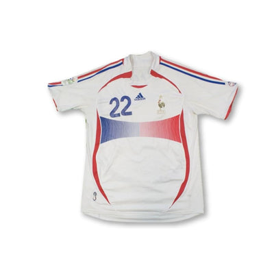 Maillot de football vintage Equipe de France N°22 RIBERY 2006-2007 - Adidas - Equipe de France