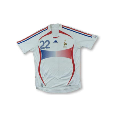 Maillot de football vintage Equipe de France N°22 RIBERY 2006-2007 - Adidas - Equipe de France