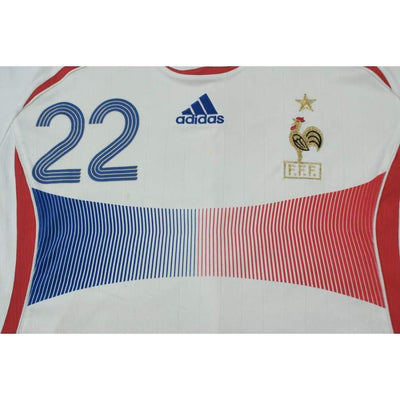 Maillot de football vintage Equipe de France N°22 RIBERY 2006-2007 - Adidas - Equipe de France