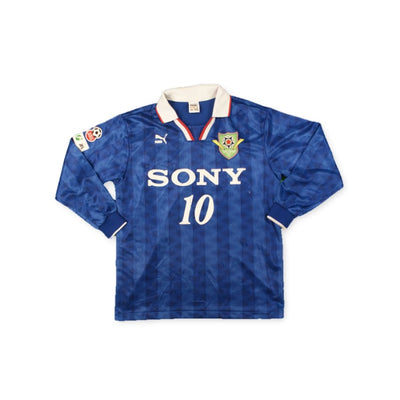 Maillot de football vintage équipe japonaise n°10 - Puma - Japonnais