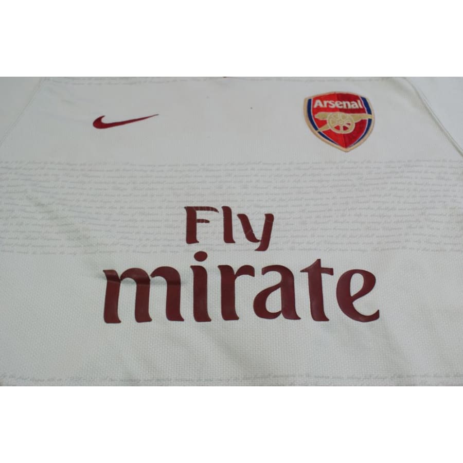 Maillot de football vintage extérieur Arsenal FC N°4 FABREGAS 2007-2008 - Nike - Arsenal