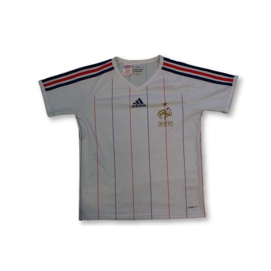 Maillot de football vintage extérieur enfant Equipe de France 2010-2011 - Adidas - Equipe de France