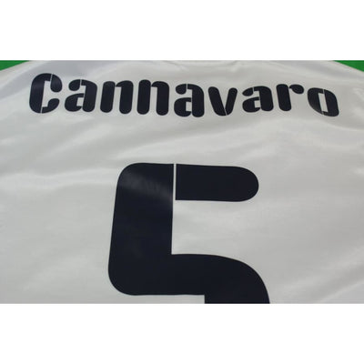 Maillot de football vintage extérieur équipe d’Italie N°5 Cannavaro 2008-2009 - Puma - Italie