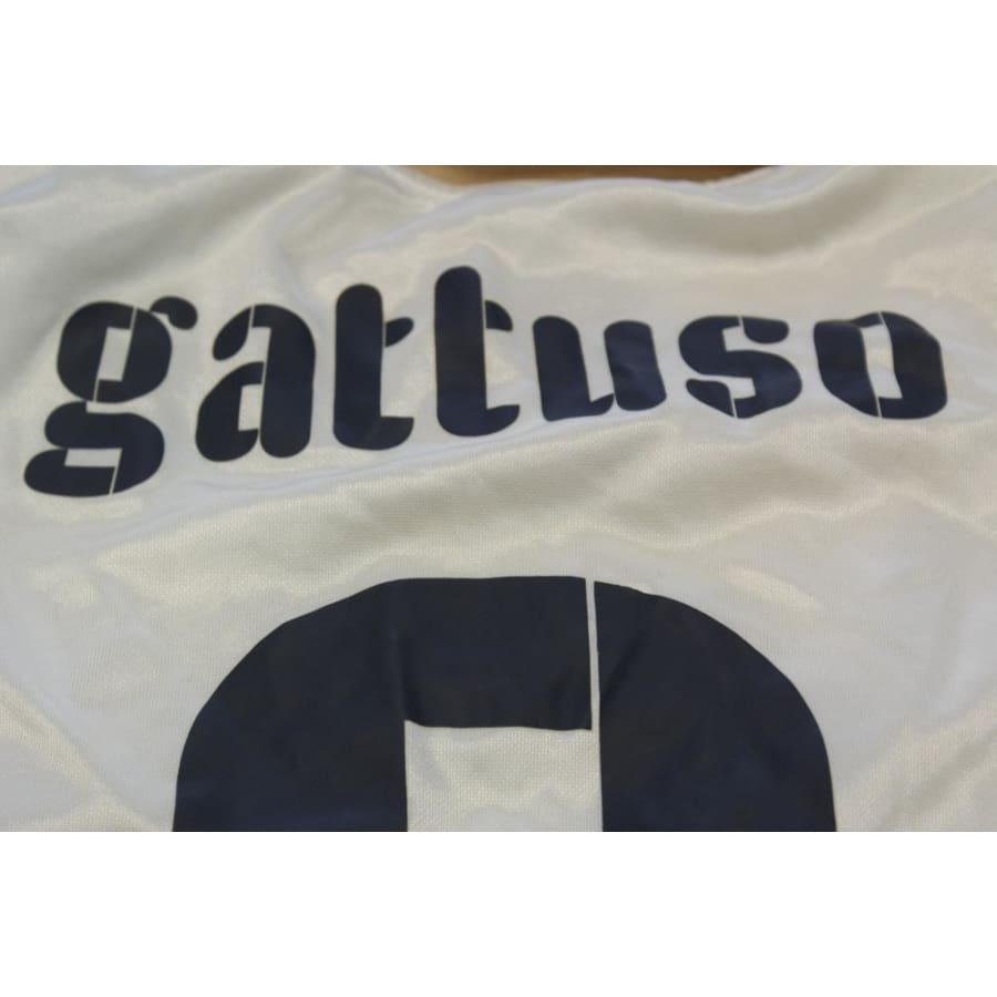 Maillot de football vintage extérieur équipe dItalie N°8 Gattuso 2008-2009 - Puma - Italie