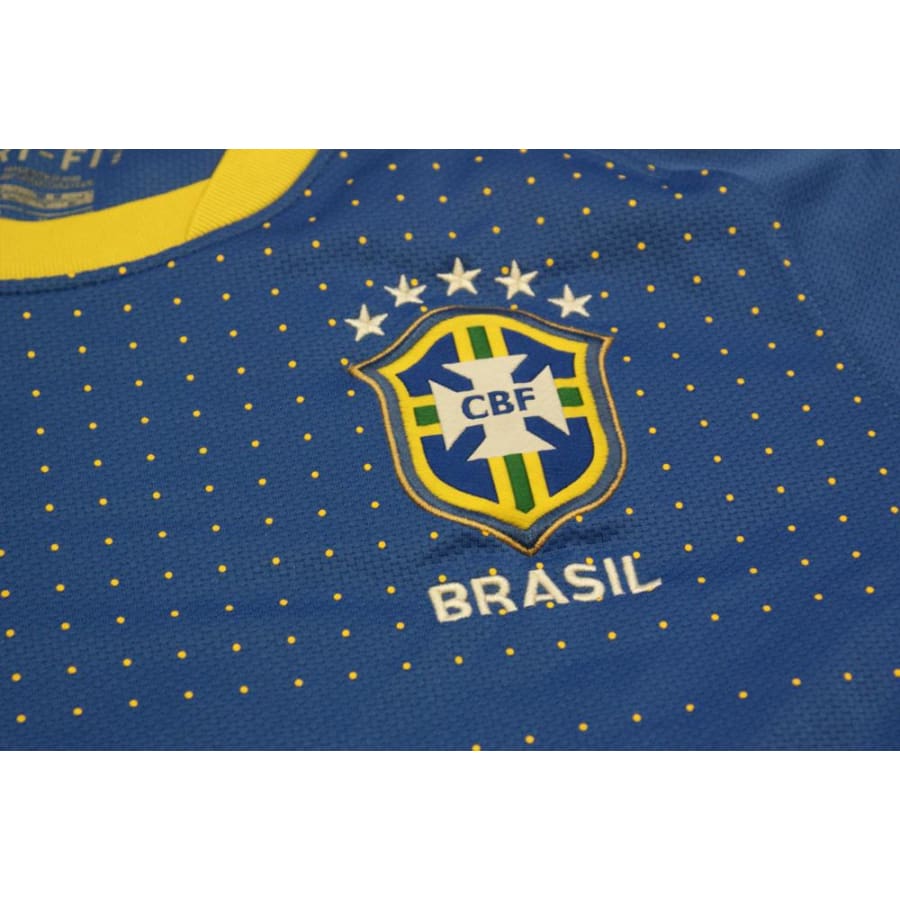 Maillot de football vintage extérieur équipe du Brésil 2010-2011 - Nike - Brésil