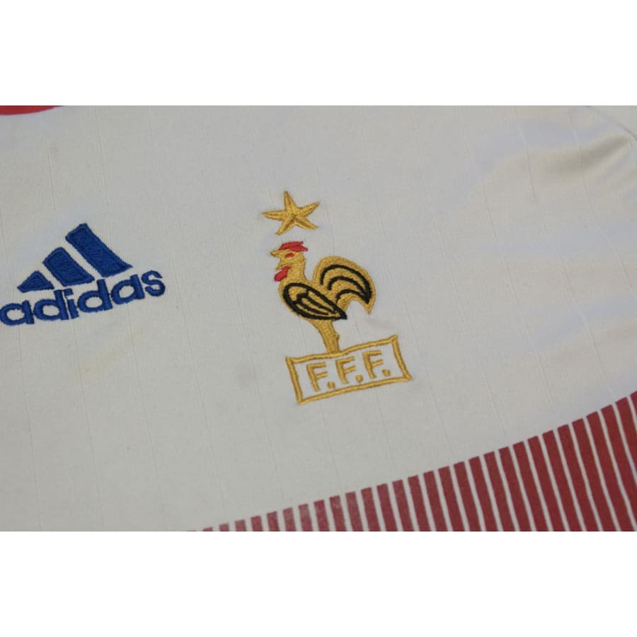 Maillot de football vintage extérieur Equipe de France N°10 ZIDANE 2006-2007 - Adidas - Equipe de France