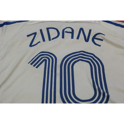 Maillot de football vintage extérieur Equipe de France N°10 ZIDANE 2006-2007 - Adidas - Equipe de France